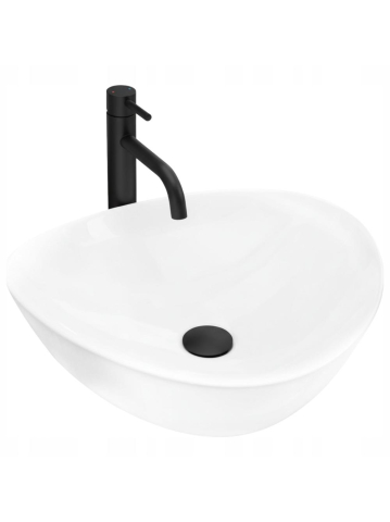 Lavoare - Lavoar pe blat Basaro Wiktoria alb