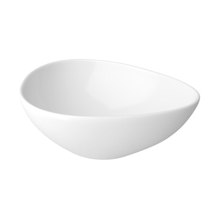 Obiecte Sanitare - Lavoar pe blat, Cersanit, Moduo, asimetric, 45 cm, alb