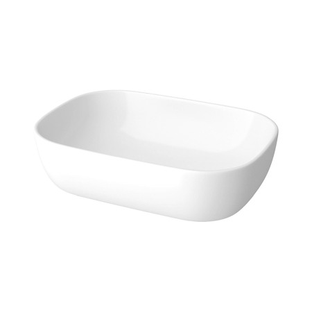 Obiecte Sanitare - Lavoar pe blat, Cersanit, Moduo, dreptunghiular, 50 cm, alb