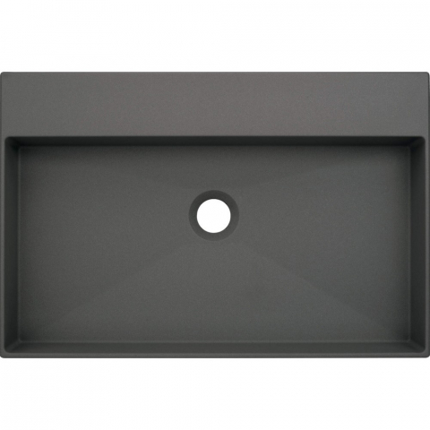 Lavoar pe blat Deante Correo antracit-metalic 40x60cm [1]