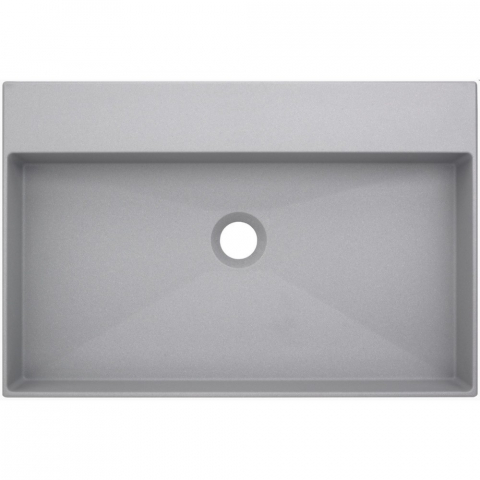 Lavoar pe blat Deante Correo gri-metalic 40x60cm [1]