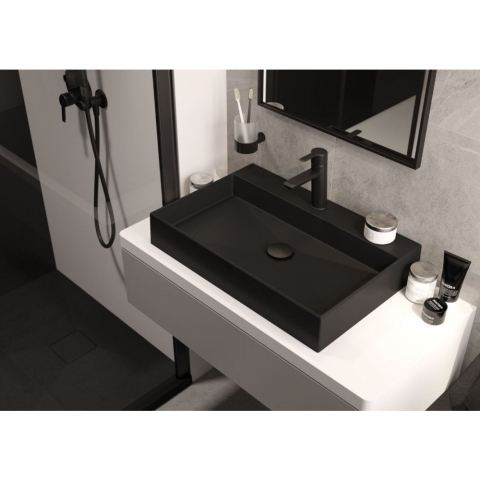 Lavoar pe blat Deante Correo negru-mat 40x60cm [2]