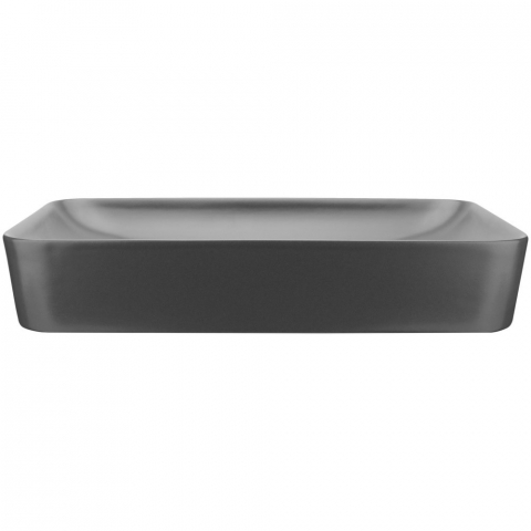 Lavoar pe blat Deante Tess negru-antracit 40x60cm [2]