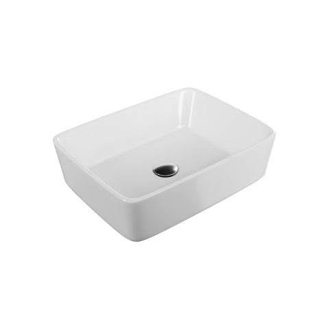 Lavoare - Lavoar de blat Excellent Forka 2.0 48x37 cm dreptunghiular alb lucios