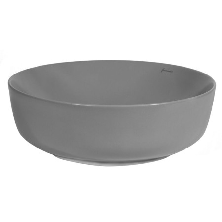 Lavoar pe blat, Fluminia, Amereta-MG, diametru 41 cm, gri mat [2]