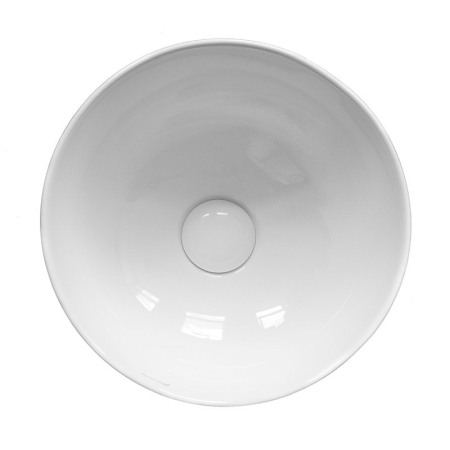 Lavoar pe blat, Fluminia, Round, rotund, diametru 33cm, alb [2]