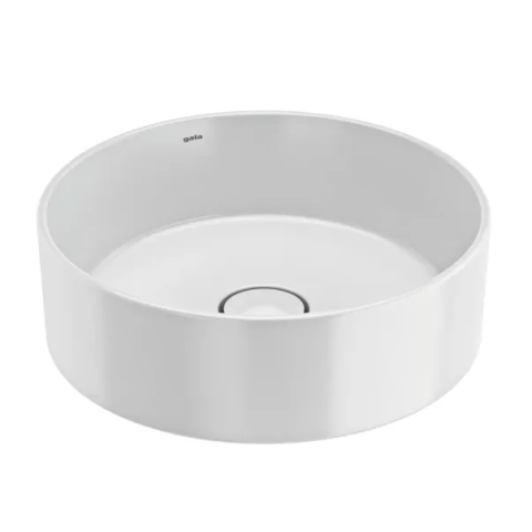 Lavoar pe blat Gala Hera finisaj alb lucios 36 cm forma rotunda [1]