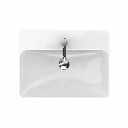 Lavoar pe blat Geberit Variform dreptunghiular cu preaplin 60x45 cm [1]