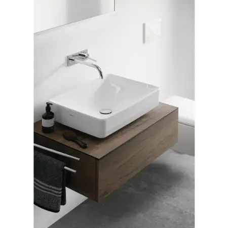 Lavoar pe blat Geberit Variform dreptunghiular fara preaplin 55x40 cm [1]