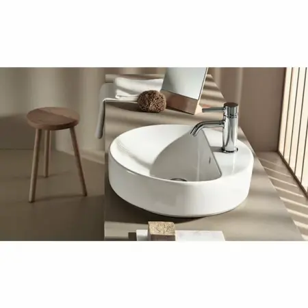 Lavoar pe blat Geberit Variform rotund cu preaplin 45 cm [1]