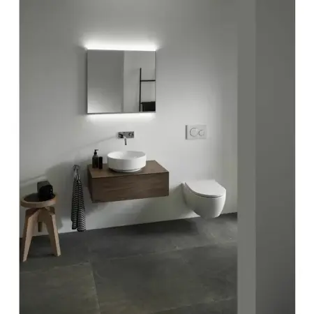 Lavoar pe blat Geberit Variform rotund fara preaplin 40 cm [2]
