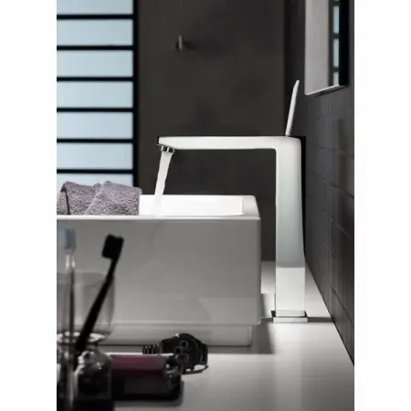 Lavoar pe blat Grohe Cube Ceramic cu PureGuard 50x49 cm [1]