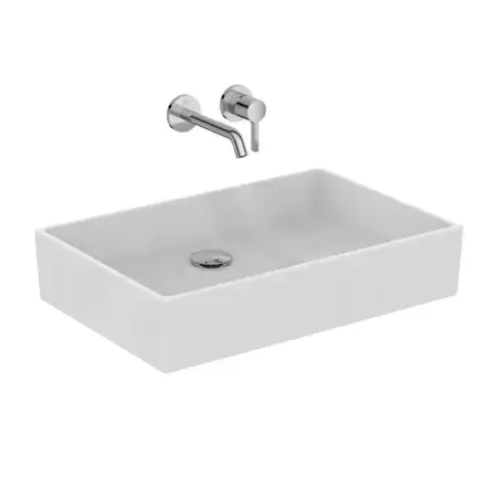 Lavoar pe blat Ideal Standard Atelier Extra alb lucios 60 cm [8]