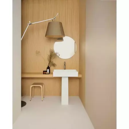 Lavoar pe blat Ideal Standard Atelier Extra alb lucios 60 cm [6]