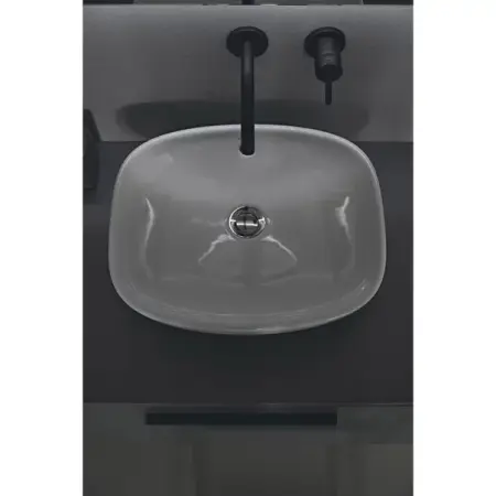 Lavoar pe blat Ideal Standard i.life B alb 45 cm [7]