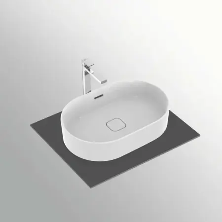 Lavoar pe blat Ideal Standard Strada II oval 60x40 cm [4]