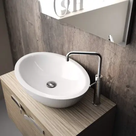 Lavoare pe blat - Lavoar pe blat Ideal Standard Strada oval 60x42 cm