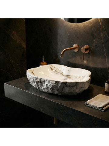 Obiecte Sanitare - Lavoar pe blat Isla Aiax