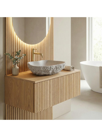 Lavoar pe blat Isla Beige [6]