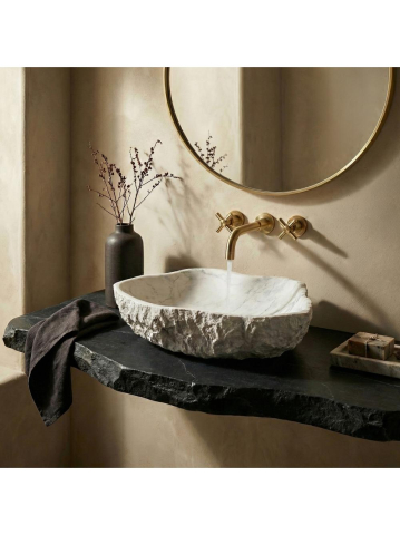 Obiecte Sanitare - Lavoar pe blat Isla Marlo