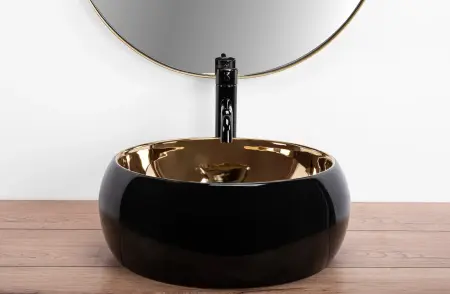 Lavoar pe blat Luna Auriu/Negru, Rea [2]