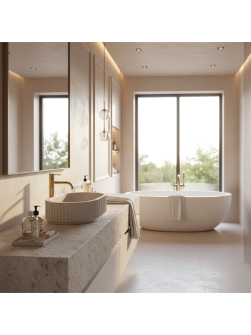 Lavoar pe blat Margaret Bej [7]