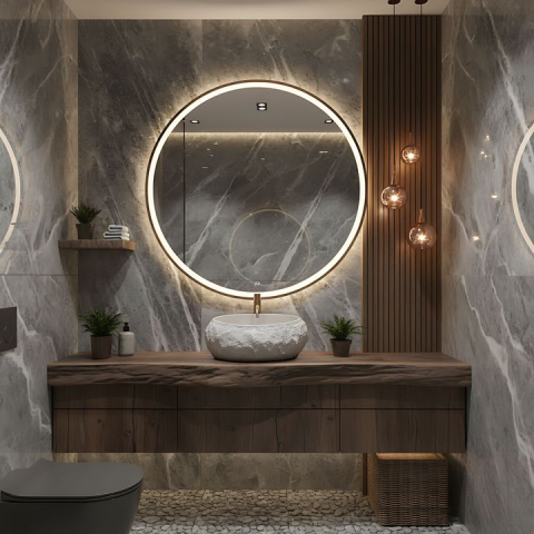 Lavoar pe blat Mika Beige [2]