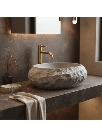 Obiecte Sanitare - Lavoar pe blat Mika Gabro