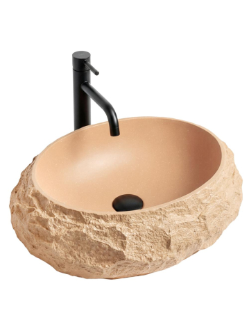 Lavoar pe blat Mika Light  Terracotta [1]
