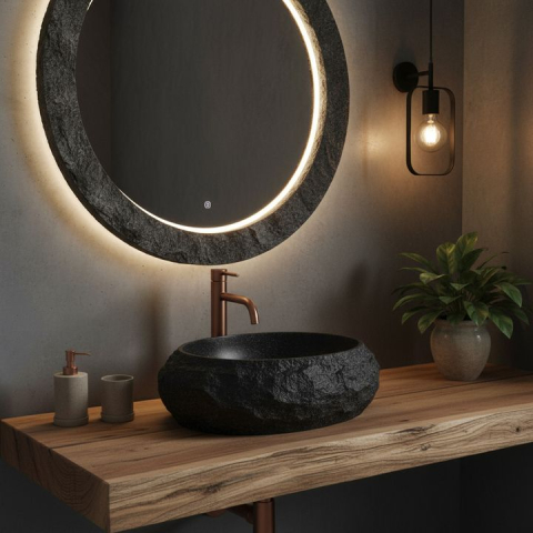 Lavoar pe blat Mika negru [3]