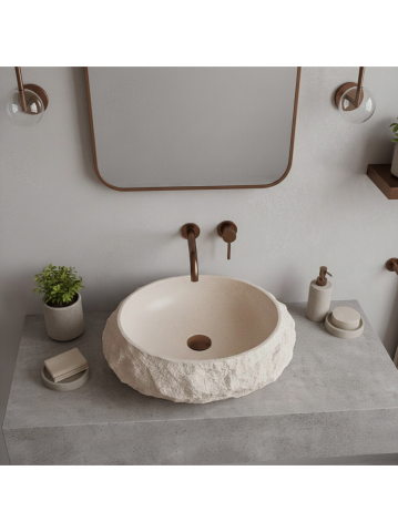 Lavoar pe blat Mika Warm Bej [4]