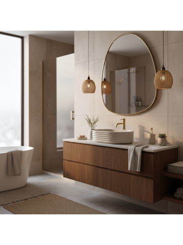 Lavoar pe blat Nicoletta Bej [7]