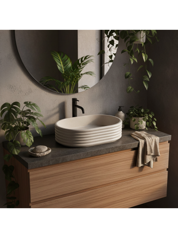 Lavoar pe blat Nicoletta Bej [6]