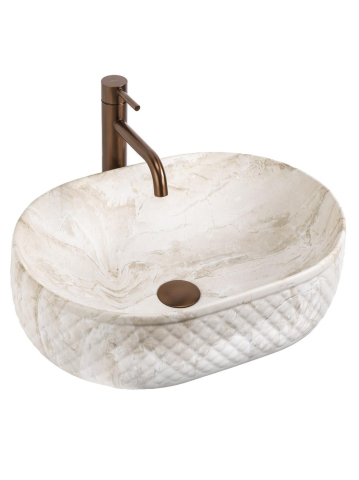 Obiecte Sanitare - Lavoar pe blat Oktawia Kallisto