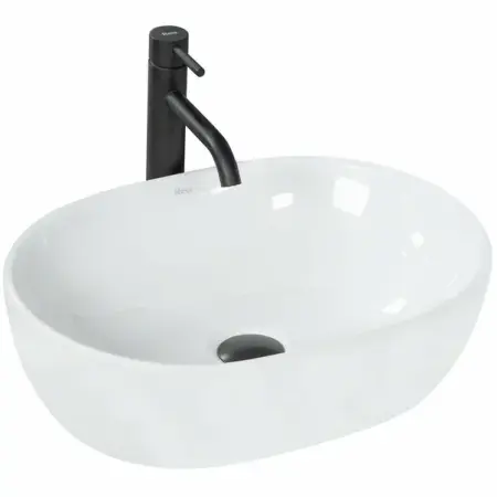 Obiecte Sanitare - Lavoar pe blat Rea Amelia 48 cm