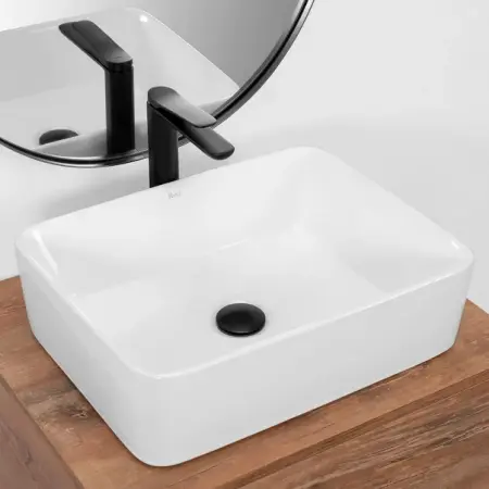 Obiecte Sanitare - Lavoar pe blat Rea Anita N 48 cm
