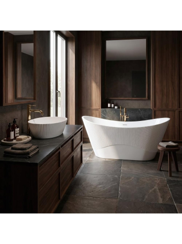 Lavoar pe blat Rea Astoria alb [6]