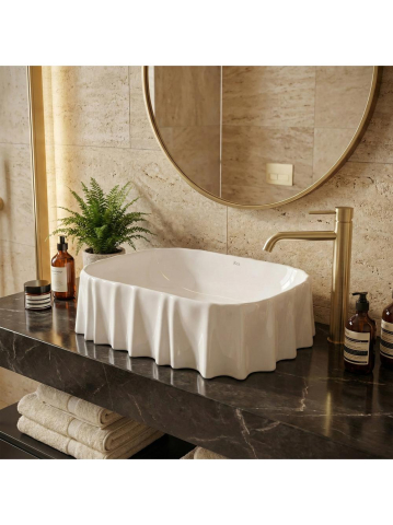 Lavoar pe blat Rea Atria alb [9]