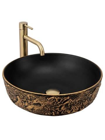Lavoar pe blat Rea Babilon negru/auriu [10]