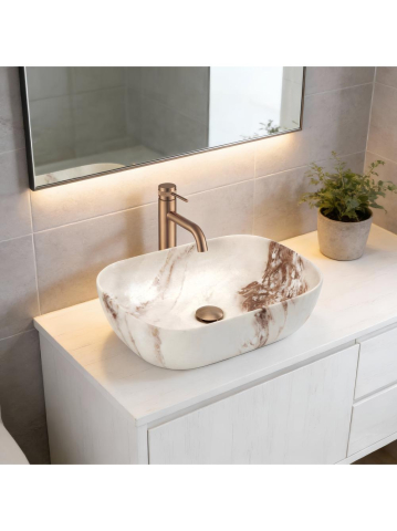 Lavoar pe blat Rea Belinda Marrone Matt [4]