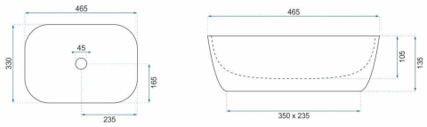 Lavoar pe blat Rea Belinda Warm [6]