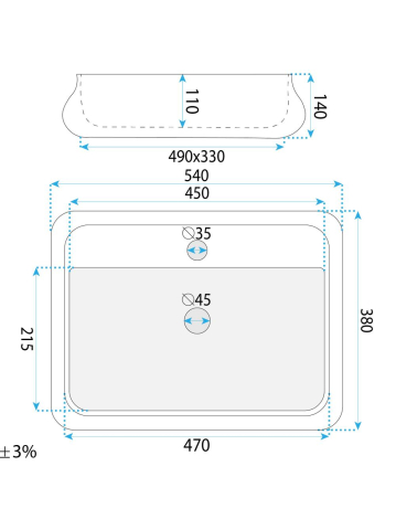 Lavoar pe blat Rea Castel [9]