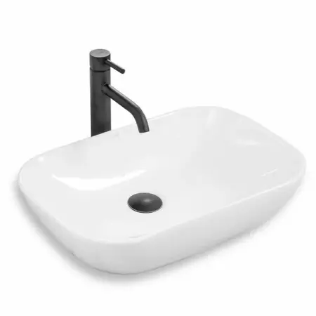 Obiecte Sanitare - Lavoar pe blat Rea Claudia 51 cm