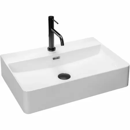 Obiecte Sanitare - Lavoar pe blat Rea Gina 60 cm