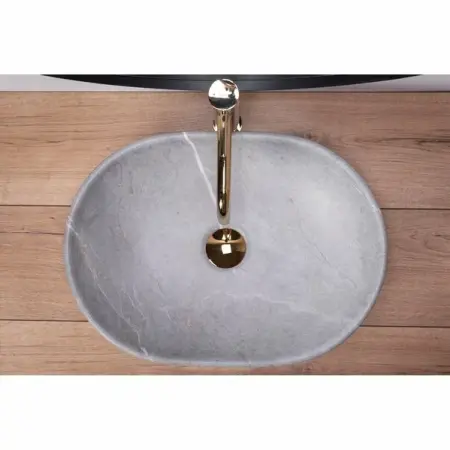 Lavoar pe blat Rea Lara Grey 48,5 cm [2]