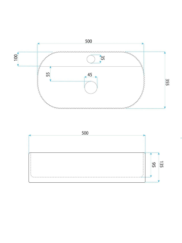 Lavoar pe blat Rea Marcela 50 Vanilla [6]