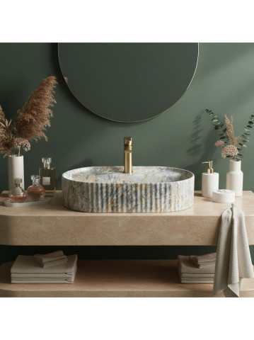 Lavoar pe blat Rea Marcela 60 Ruststone [2]