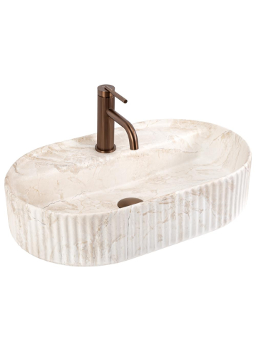 Obiecte Sanitare - Lavoar pe blat Rea Marcela 60 Saturn