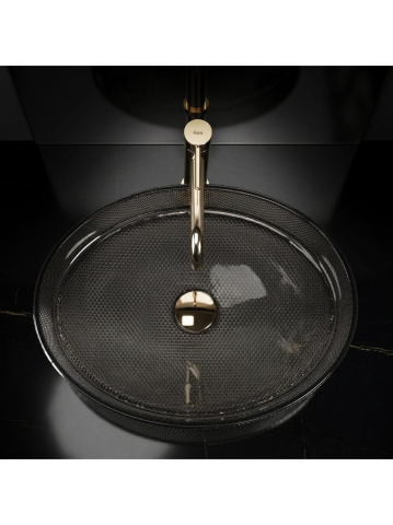 Lavoar pe blat REA Mirella negru [5]