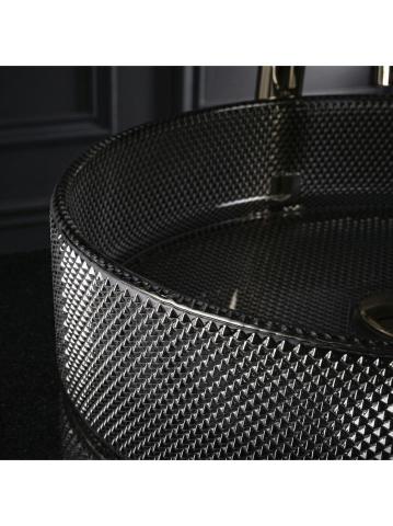 Lavoar pe blat REA Mirella negru [9]